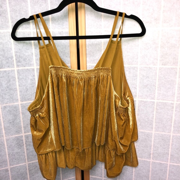 Xhilaration Boho Tank Top Gold/Yellow - Picture 4 of 8